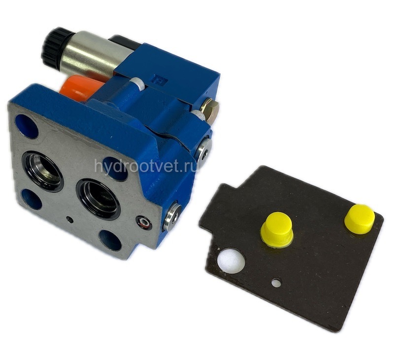 DBW20B2-5X/200CG24N9K4 - Предохранительный клапан Ду25 с давлением настройки до 200 бар, управление - X и Y - внутренние с разгрузкой B = открыт с электроуправлением G24