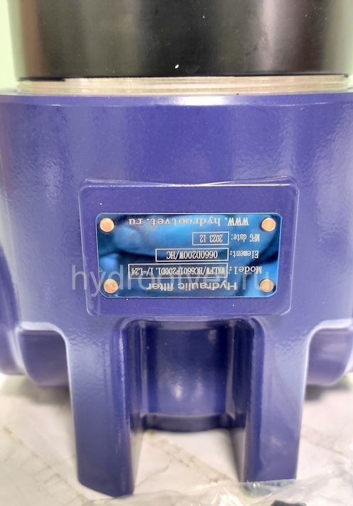 WKLFBN/HC60IC10C1.1 - Линейный фильтр гидравлический одинарный модели LF тонкость фильтрации 10 мкм, типоразмер 60, вид присоединения: резьба G3/4, материал корпуса - алюминий, рабочее давление до 100 бар, электрический индикатор загрязнения