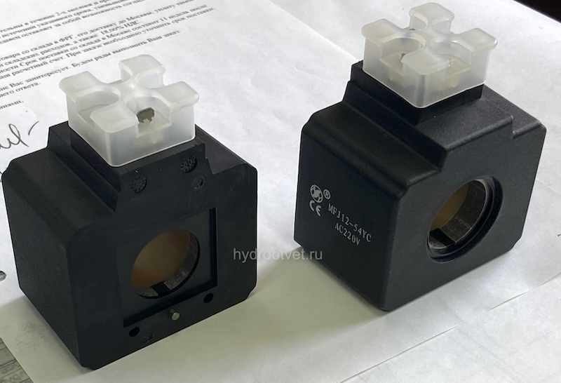 Катушка W220 для распределителя WE10 - MFJ12-54YC AC220V