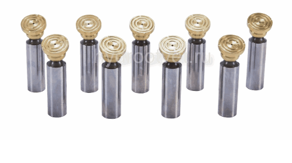 A4VG56 PISTON SHOE SET(ONE SET=9PCS) - Набор поршней с подпятниками (в одном наборе 9 шт.)