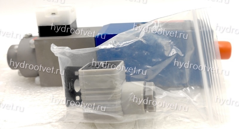 DBE6-1X/315G24K4M - Пропорциональный предохранительный клапан Ду6 (расход до 15 л/мин), давление регулировки до 315 бар, встроенные усилитель = нет, монтаж - на плиту