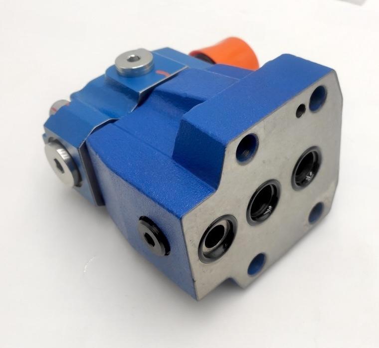 DA10-2-5X/315-17 - Разгрузочный предохранительный клапан Ду10 с давлением настройки до 315 бар, с разностью срабатывания в 17%, внешний дренаж - нет