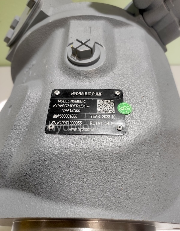 A10VSO71DRG/31R-VPA12N00 - Насос аксиально-поршневой регулируемый с наклонной шайбой, рабочий объем 71 см3, DRG = регулятор давления дистанционный, номинальное давление 280 бар