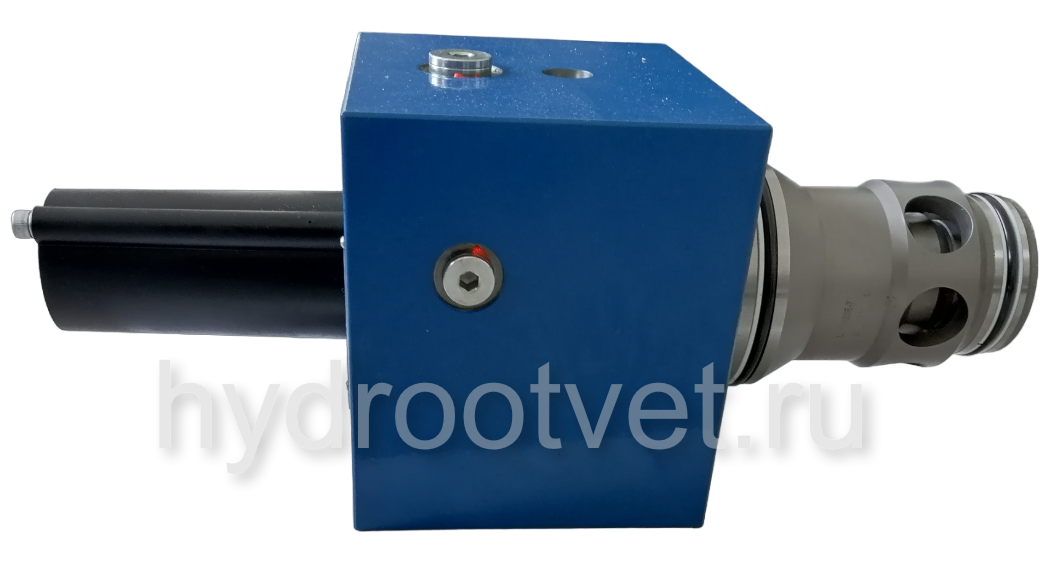 LFA50EWA-7X/CA20DQMG24 - Логический клапан с крышкой, типоразмер Ду50 функционал - EWA = крышка с электрическим контролем закрытого положения под установку золотникового или седельного распределителя, уплотнение NBR