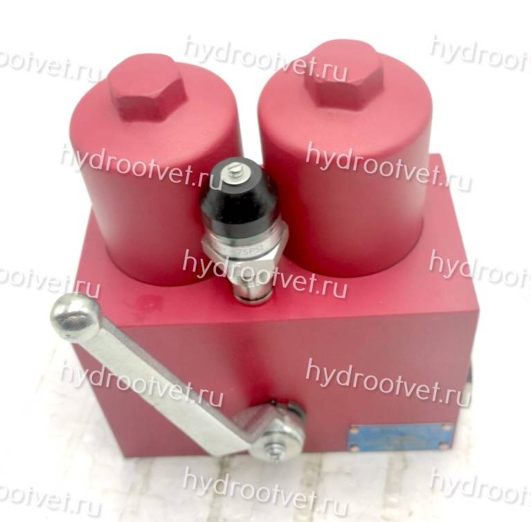 WKDFBN/HC660F10D1.1/-L24 - Напорный фильтр гидравлический одинарный модели DF тонкость фильтрации 10 мкм, типоразмер 660, вид присоединения: фланец SAE 2'' (DN50), материал корпуса - чугун, рабочее давление до 420 бар, визуально-электрический (лампа с нап