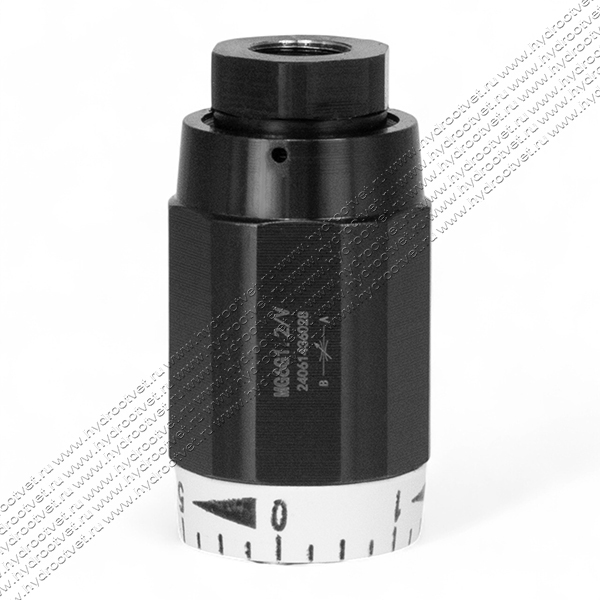 MG6G1.2/V - Дроссель трубного монтажа Ду6 резьба G1/4, обратный клапан - нет