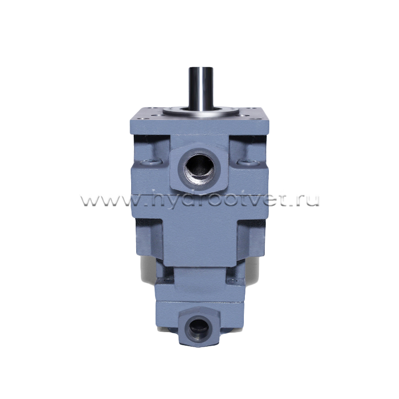 YB1-125/12.5U - Пластинчатый нерегулируемый сдвоенный насос с рабочим объемом 125+12,5 см3, взаимозаменяем с насосом НПл 125-12,5/6.3