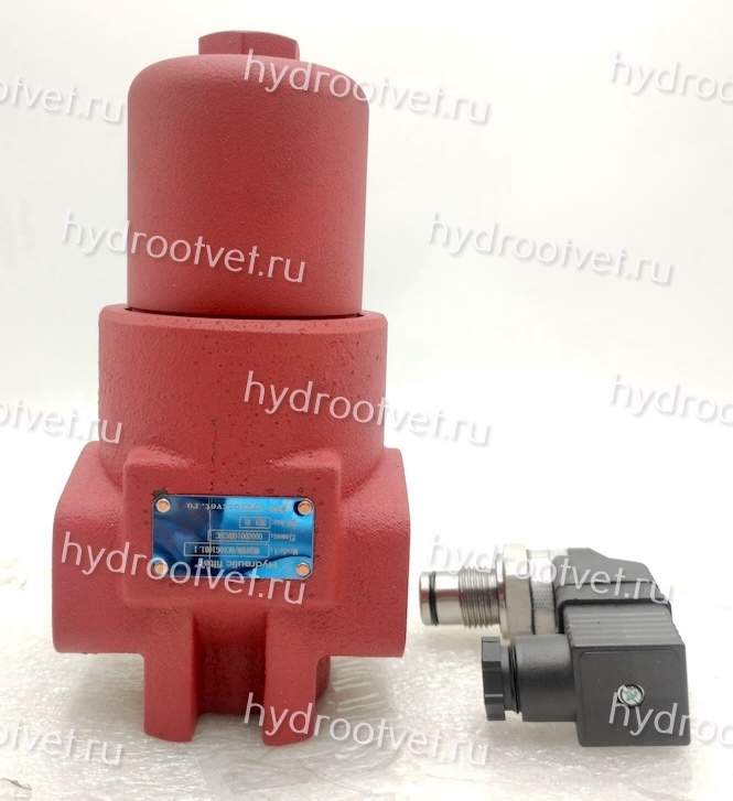 WKDFBN/HC330G10D1.1/-L24 - Напорный фильтр гидравлический одинарный модели DF тонкость фильтрации 10 мкм, типоразмер 330, вид присоединения: резьба G11/2, материал корпуса - чугун, рабочее давление до 420 бар, визуально-электрический (лампа с напряжением
