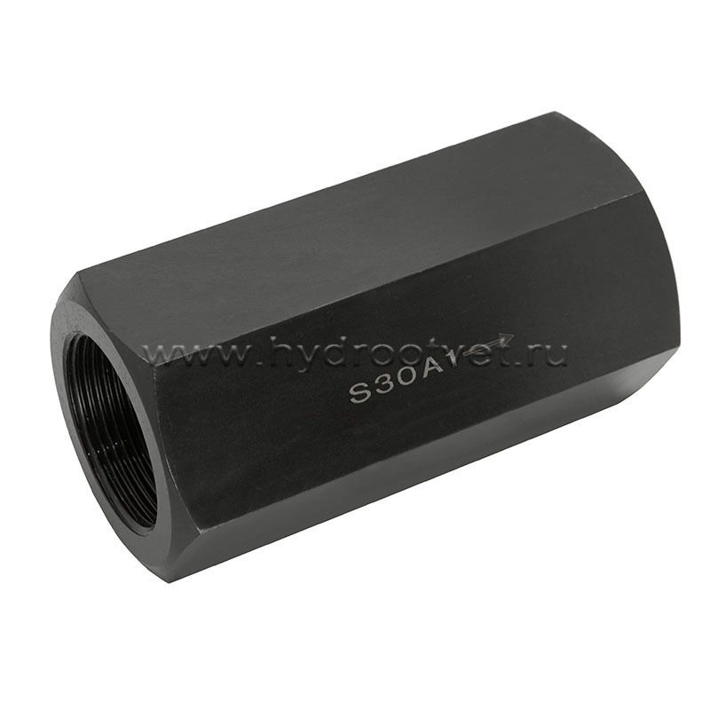 S30A1/1 - Обратный клапан трубного монтажа Ду32, G1 1/2 с давлением открытия 0,5 бар