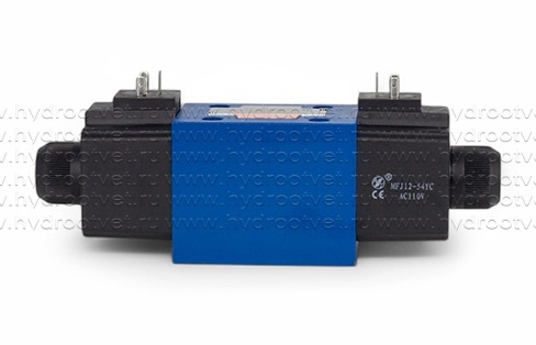 4WE10H31/CW110-50N9K4 - Гидрораспределитель золотниковый Ду 10 с электроуправлением W110, схема H (14), возврат - пружинный