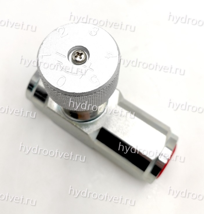 STU-G3/4-1111-1 - Дроссель трубного монтажа c рукояткой, G3/4, с обратным клапаном