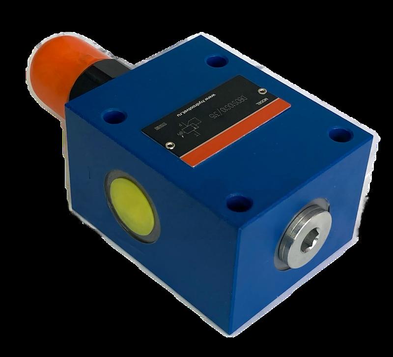 DBDS10G1X/400 - Предохранительный клапан прямого управления Ду10, давление регулировки до 400 бар, тип монтажа - резьбовой, элемент регулировки S = винт