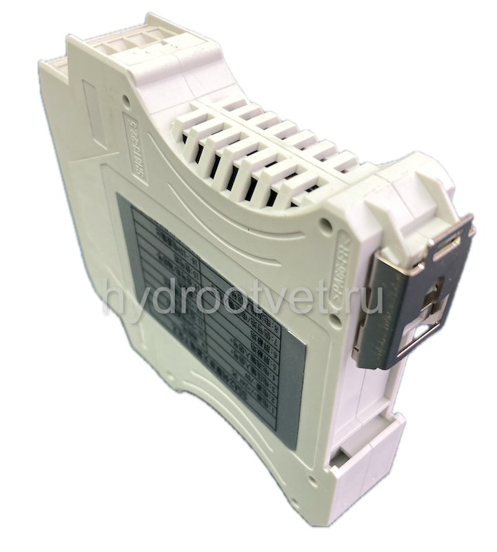 SSA2 - Внешний усилитель для сервоклапанов, питание 24В пост.тока, монтаж на DIN-рейку, входной сигнал ±10В или 4…20 мА