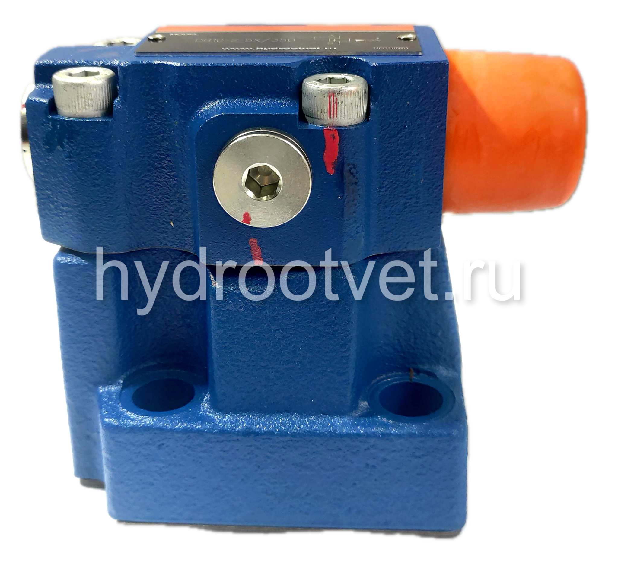 DB10-2-5X/100 - Предохранительный клапан Ду10 с давлением настройки до 100 бар, управление - X и Y - внутренние