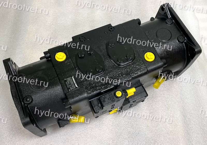 A20VLO190DRS/10R-NZD24N00 - Насос для БЕЛАЗа - насос аксиально-поршневой сдвоенный нереверсивный регулируемый с наклонной шайбой для незамкнутой гидросистемы, рабочий объем 190+190 см3, DRS = регулятор давления с LS управлением, номинальное давление 350 б