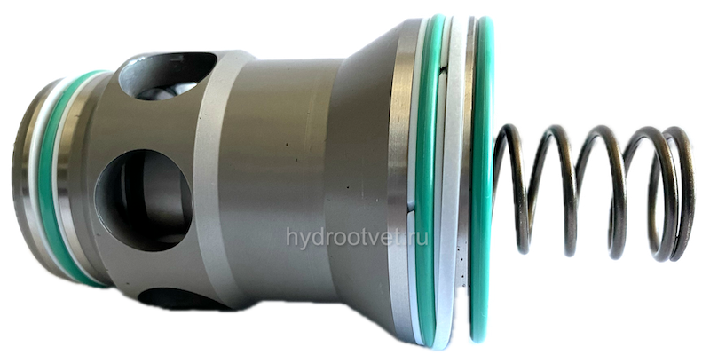 LC40A20D7X/V - Логический клапан (патрон) Ду40, соотношение площадей A = 2:1 (кольцо = 50%), давление открытия 2 бар, D = c демпфером, уплотнение V = FKM