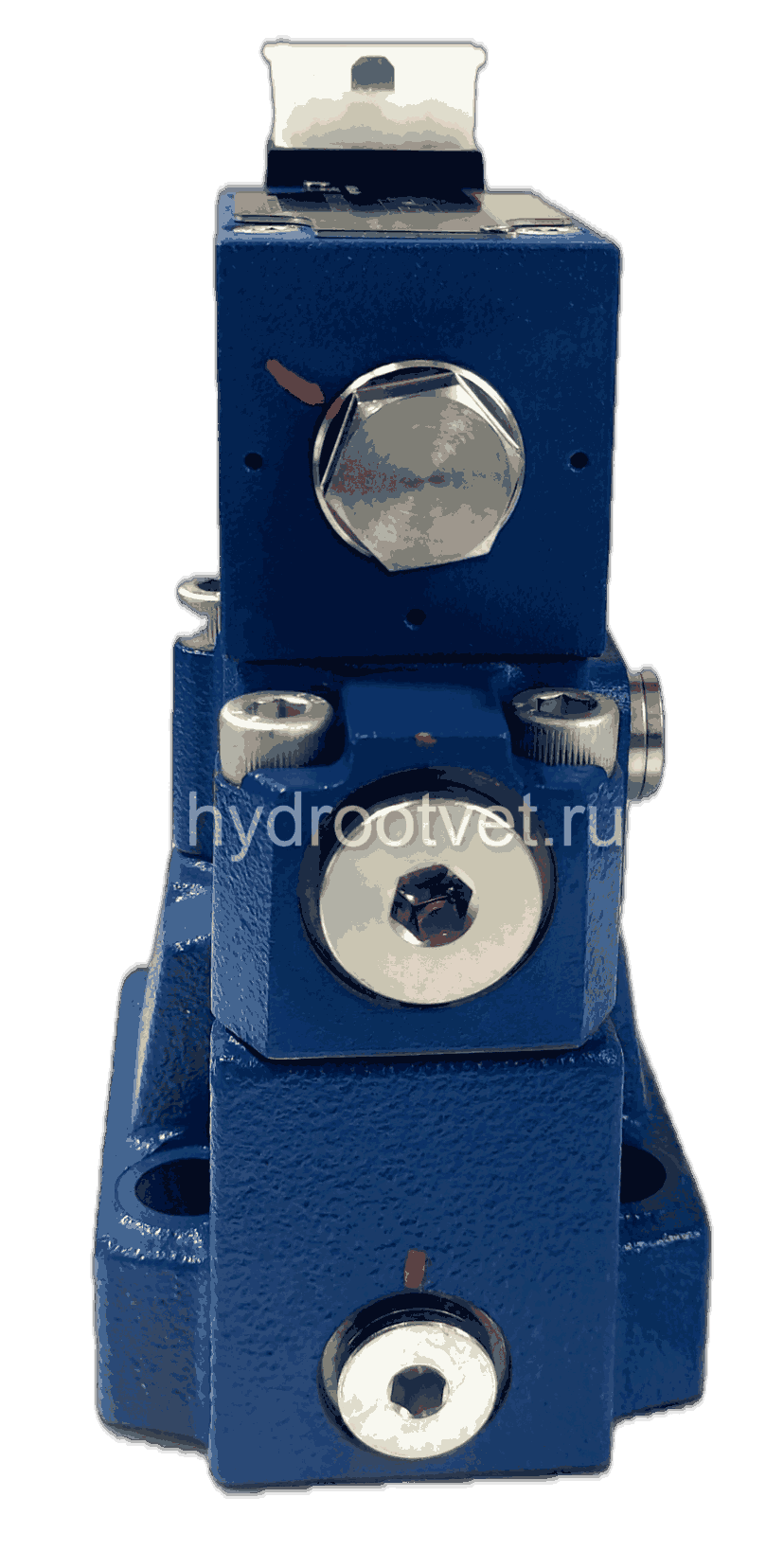 DBW10B2-5X/100CW110-50N9K4 - Предохранительный клапан Ду10 с давлением настройки до 100 бар, управление - X и Y - внутренние с разгрузкой B = открыт с электроуправлением W110