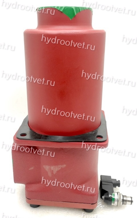 WKRFBN/HC60DC10C1.X - Сливной фильтр гидравлический одинарный модели RF тонкость фильтрации 10 мкм, типоразмер 60, вид присоединения: резьба G3/4, материал корпуса - чугун, рабочее давление до 25 бар, электрический индикатор загрязнения