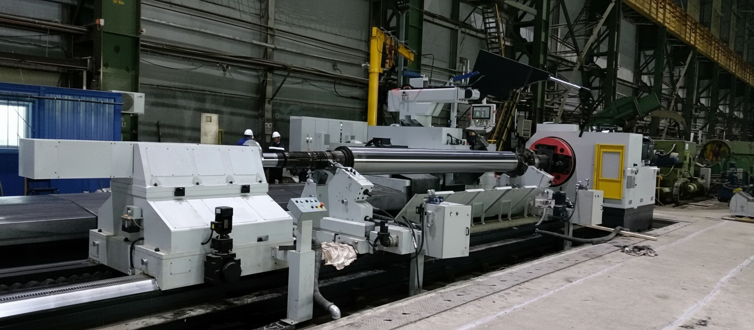 Поставка вальцешлифовального станка