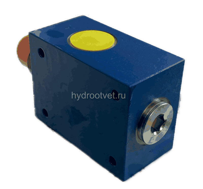 DBDS15G1X/100 - Предохранительный клапан прямого управления Ду15, давление регулировки до 100 бар, тип монтажа - резьбовой, элемент регулировки S = винт
