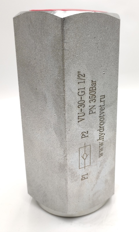 VU-12-G1/2 - Обратный клапан на высокое давление, резьба G1/2''