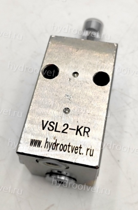 VSKV4-KR - Питатель для двухлинейных систем смазки с рабочим давлением 400 бар, количество выходов 4, максимальная доза 1,5 мл/цикл, с регулятором и индикатором