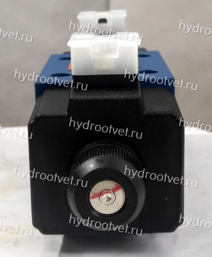 4WE10J31/CW220-50N9K4 - Гидрораспределитель золотниковый Ду 10 с электроуправлением W230, схема J (34), возврат - пружинный