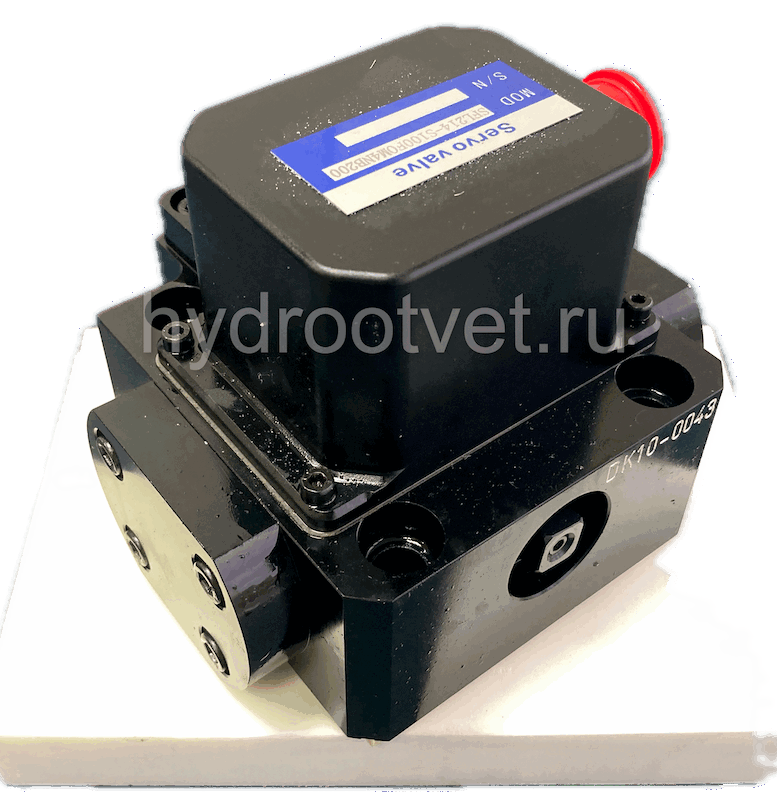 MOOG 072 аналог - SFL214 - Сервоклапан Ду16 двухкаскадный типа сопло-заслонка с L = обратная связь по усилию, притычная поверхность по ISO 10372-06