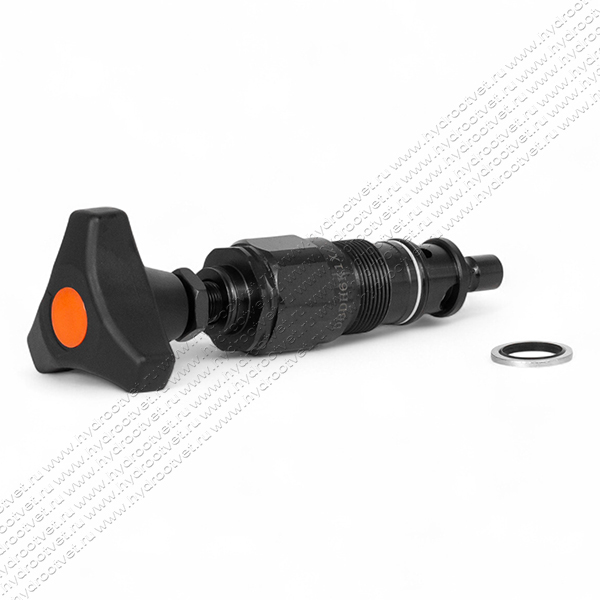 DBDH6K1X/200 - Предохранительный клапан прямого управления Ду6, давление регулировки до 200 бар, тип монтажа - встраиваемый, элемент регулировки H = рукоятка