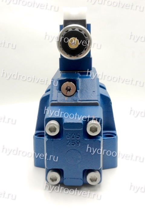 H-4WEH25J6X/6EG24N9ETK4/B10D3 - Гидрораспределитель с электроуправлением Ду25 схема J (34), напряжение G24, каналы управления ET - X и Y - внутренние