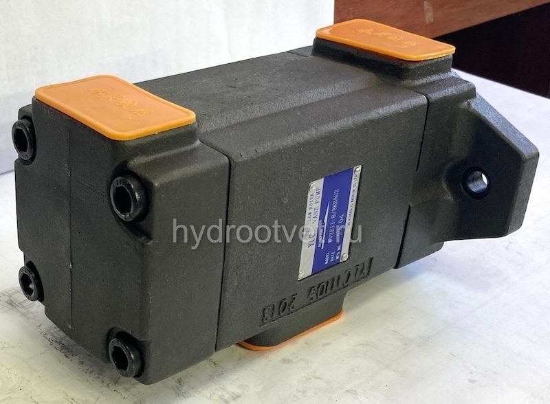 PV2R11-17/17RBAU1 - Пластинчатый нерегулируемый насос сдвоенный с рабочим объемом 16,9+16,9 см3, взаимозаменяем с насосом НПл 16-16/16