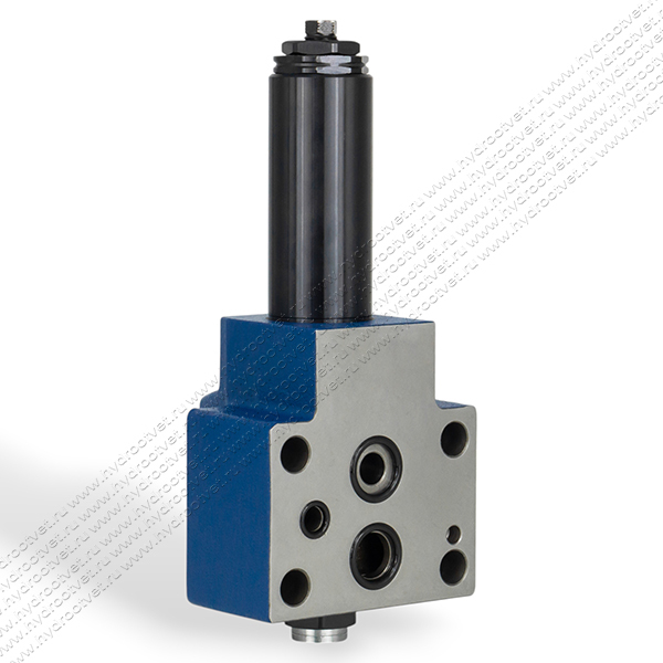 DR10DP2-4X/150YM - Редукционный клапан Ду 10 трехлинейный, прямого действия с давлением регулировки до 150 бар, 2 = винт, обратный клапан - М = нет