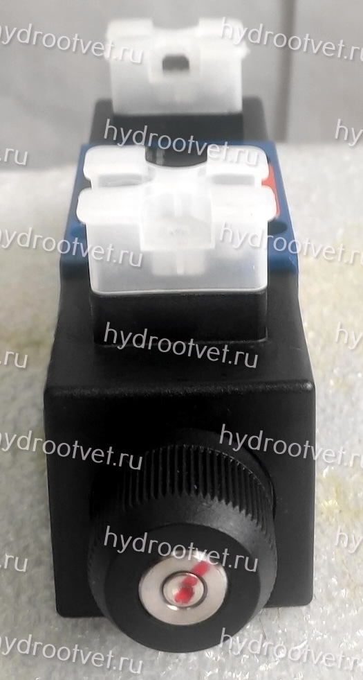 4WE6E61/CW220-50N9K4 - Гидрораспределитель золотниковый Ду 6 с электроуправлением, схема E (44), электроуправление W230, возврат - пружинный