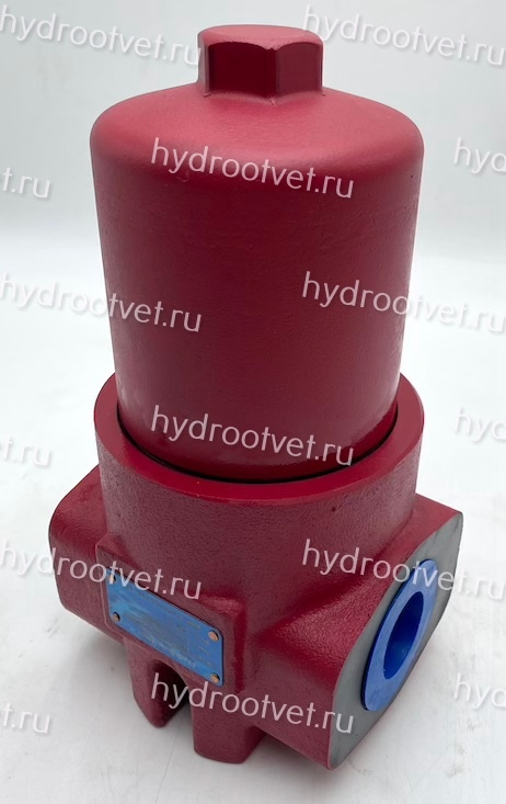 WKDFBN/HC140G10C1.1 - Напорный фильтр гидравлический одинарный модели DF тонкость фильтрации 10 мкм, типоразмер 140, вид присоединения: резьба G3/4, материал корпуса - чугун, рабочее давление до 420 бар, электрический индикатор загрязнения