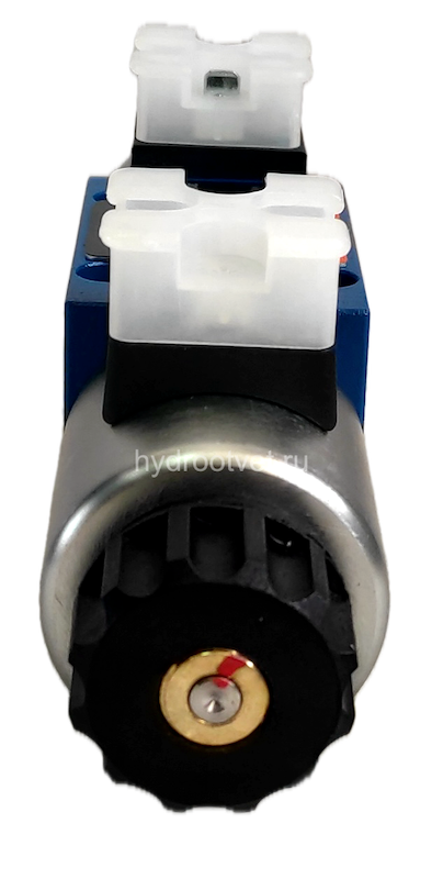 4WE6J61/CG12N9K4 - Гидрораспределитель золотниковый Ду 6 с электроуправлением, схема J (34), электроуправление G12, возврат - пружинный