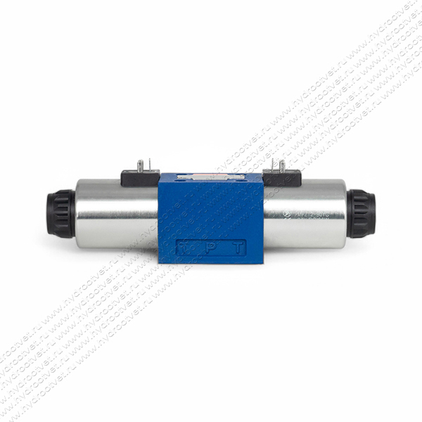 4WE10D31/OFCG24N9K4 - Гидрораспределитель золотниковый Ду 10 с электроуправлением G24, схема D (574А/ОФ), возврат - OF = без пружины, с фиксатором