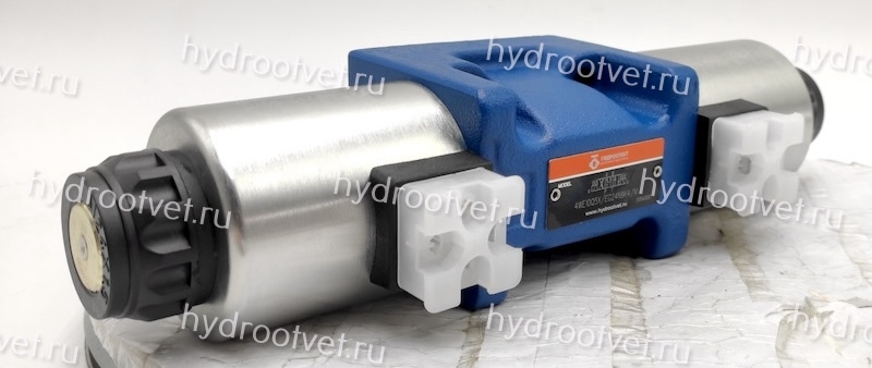 4WE10Q5X/EG24N9K4/M - Гидрораспределитель золотниковый Ду 10 (серия 5X) с электроуправлением G24, схема Q (84), возврат - пружинный