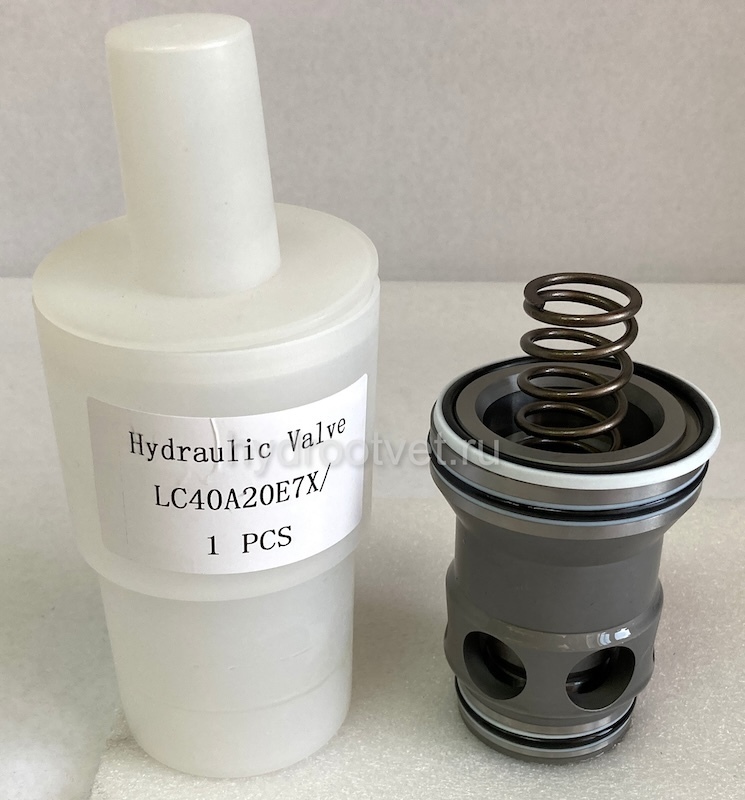 LC40A20E7X/ - Логический клапан (патрон) Ду40, соотношение площадей A = 2:1 (кольцо = 50%), давление открытия 2 бар, E = без демпфера, уплотнение NBR