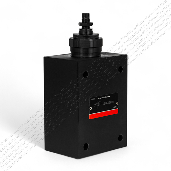 DBDS20P1X/315 - Предохранительный клапан прямого управления Ду20, давление регулировки до 315 бар, тип монтажа - на плиту, элемент регулировки S = винт