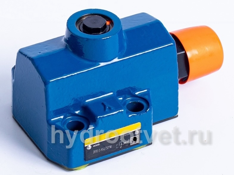 DR10-4-4X/315YM - Редукционный клапан непрямого управления Ду10, монтаж на плиту, давление регулировки до 315 бар, без обратного клапана