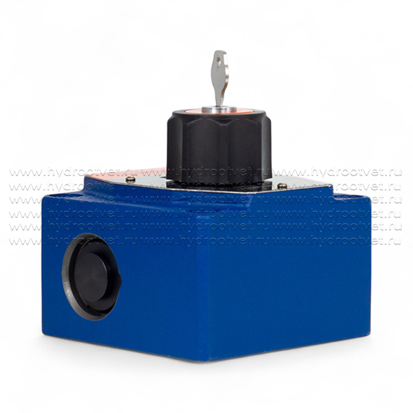 2FRM16-2X/160L - Регулятор расхода Ду16 для монтажа на плиту, номинальный расход 160 л/мин, регулировка компенсатора - нет