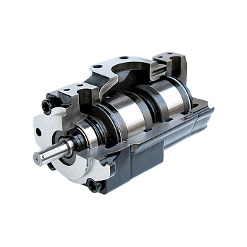 T6CCB25B051R00C100 - Пластинчатый нерегулируемый двухпоточный насос серии T6CC с рабочим объемом 79+17 см3