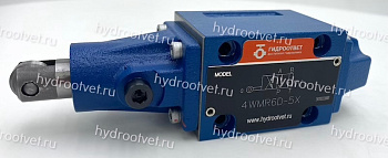 4WMR6D5X - Гидрораспределитель Ду 6 с механическим роликом, схема D (574А), уплотнение NBR
