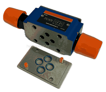 Z2FS6-2-4X/2QV - Дроссель Ду 6 модульного монтажа, в канале А и В, настройка 2Q = Стандартная
