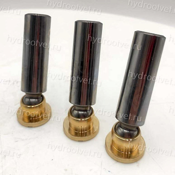 A4VG125 PISTON SHOE SET - Набор поршней с подпятниками 22,2x90 мм для насоса A4VG125 (в одном наборе 9 шт.)