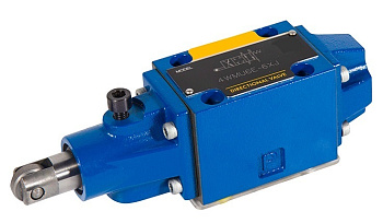 4WMR10D3X/V - Гидрораспределитель Ду 10 с механическим роликом, схема D (574А), уплотнение FKM