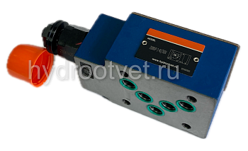 ZDB10VB2-4X/100V - Предохранительный клапан Ду 10 модульного монтажа, давление регулировки 100 бар, в каналах B → T