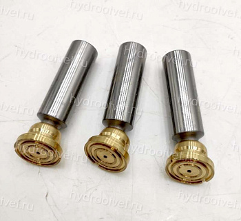 A4VG90 PISTON SHOE SET(ONE SET=9PCS) - Набор поршней с подпятниками 19,9x82 мм для насоса A4VG90 (в одном наборе 9 шт.)