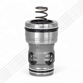 LC25A20E7X/ - Логический клапан (патрон) Ду25, соотношение площадей A = 2:1 (кольцо = 50%), давление открытия 2 бар, E = без демпфера, уплотнение NBR