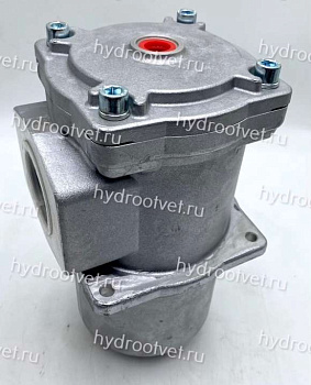 WKRFBN/HC240DE10C1.X AL - Сливной фильтр гидравлический одинарный модели RF с алюминиевым корпусом тонкость фильтрации 10 мкм, типоразмер 240, вид присоединения: резьба G11/4, материал корпуса - алюминий, рабочее давление до 25 бар, электрический индикато